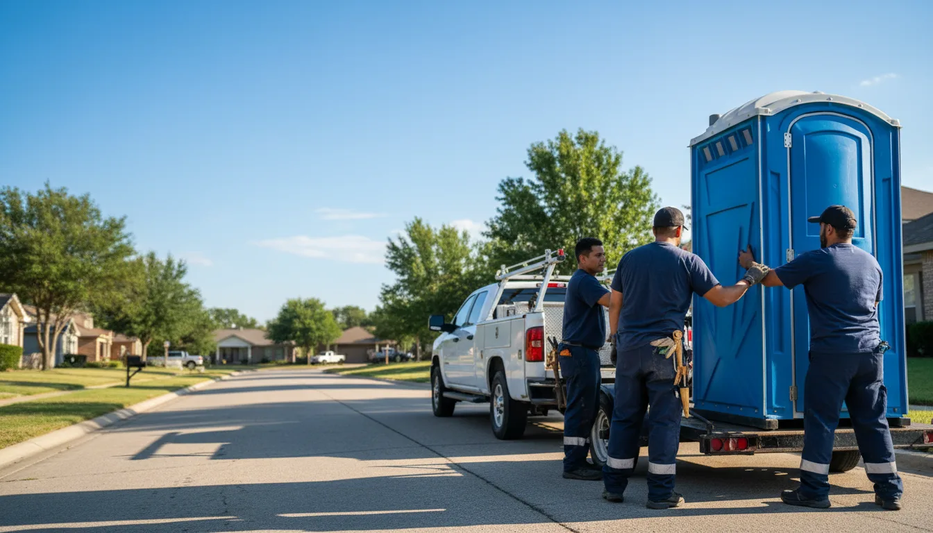 Portable Toilet Rental in Toyah, TX near me